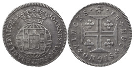 Portugal
D. João VI (1816-1826)
3 Vinténs Lisbon
AG: 08.05 1.88 g
XF