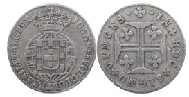 Portugal
D. João VI (1816-1826)
3 Vinténs Lisbon
AG: 08.05 1.74 g
Very Fine
