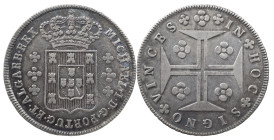 Portugal
D. Miguel I (1828-1834)
6 Vinténs Lisbon
AG: 09.03 3.60 g
XF, Beautiful Patina