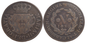 Portugal
D. Maria II (1834-1853)
5 Réis Londres 1830
AG: 01.01 5.51 g
Good Fine