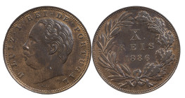 Portugal
D. Luís I (1861-1889)
10 Réis Lisbon 1886
AG: 05.05 5.99 g
XF