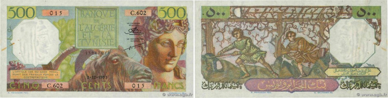 Country : ALGERIA 
Face Value : 500 Francs 
Date : 02 décembre 1953 
Period/Prov...