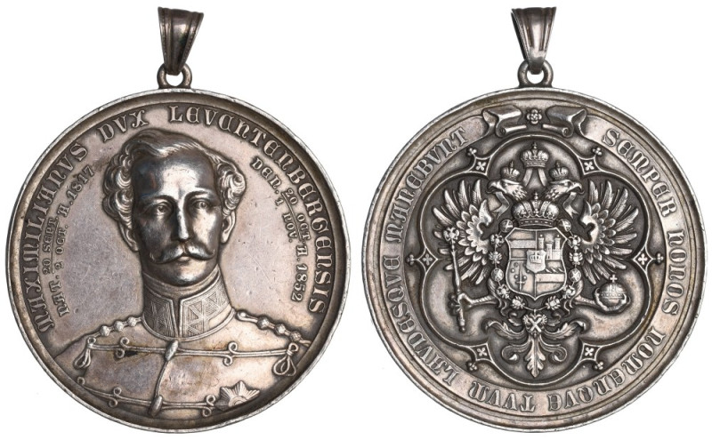 Russia, Nicholas I, Medal for the death de Beauharnais 1852 Bardzo rzadki medal ...