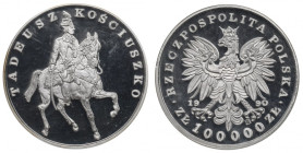 III RP, 100.000 zlotych 1990 Kosciuszko