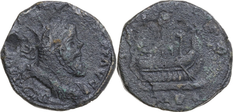 Postumus (259-268). AE Sestertius (?), Lugdunum mint, 260-269. Obv. IMP C M CASS...