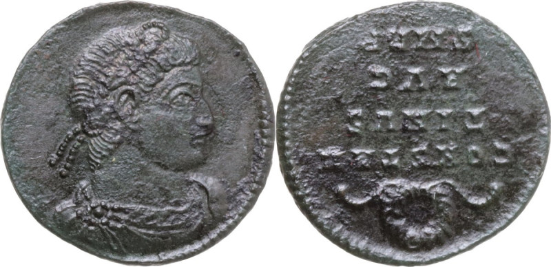 Constantine I (307-337). AE Follis, Rome mint. Obv. Rosette-diademed, draped and...