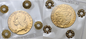 Great Britain. George III (1760-1820). Guinee 1759. AU. R. Periziata Gaudenzi BB. MB/BB.