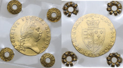 Great Britain. George III (1760-1820). Guinee 1789. Fried. 362. AU. Periziata Gaudenzi. qSPL.