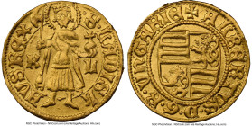 Albrecht of Hapsburg gold Gulden ND (1437-1439) AU Details (Test Cut) NGC, Fr-588. 3.51 gm. HID09801242017 © 2024 Heritage Auctions | All Rights Reser...
