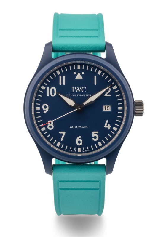 IWC Pilot’s - Laureus Sport For Good- 748/750. Movimento a carica automatica. Re...