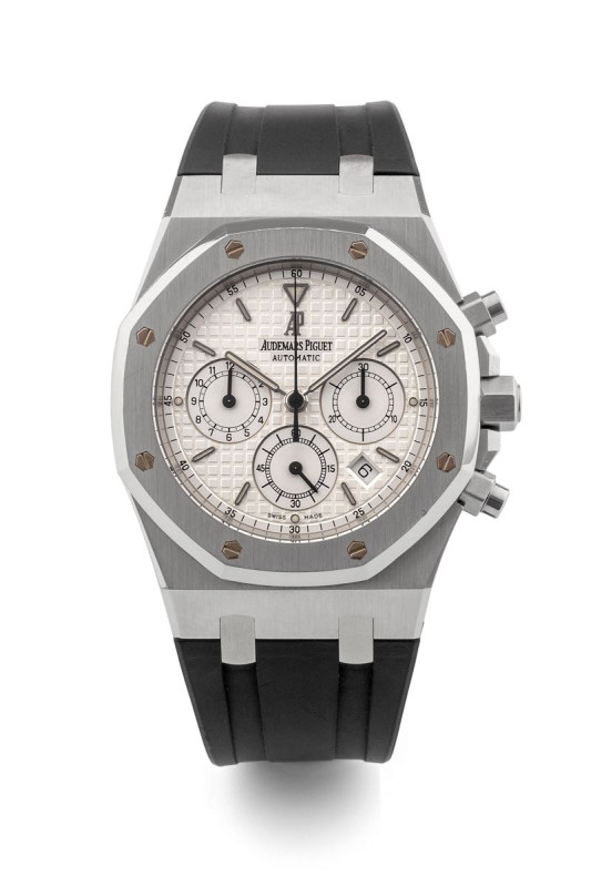 AUDEMARS PIGUET Royal Oak Chronograph. Movimento 519582 con calibro 2385 a caric...