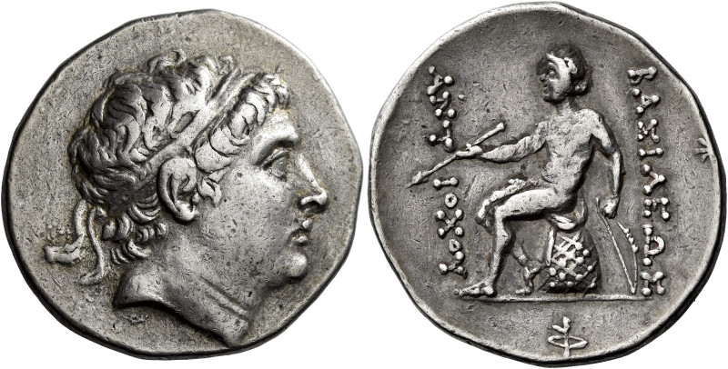 Tetradrachm, Ilium circa 242-227, AR 32 mm, 16.83 g. Diademed head of Antiochus ...