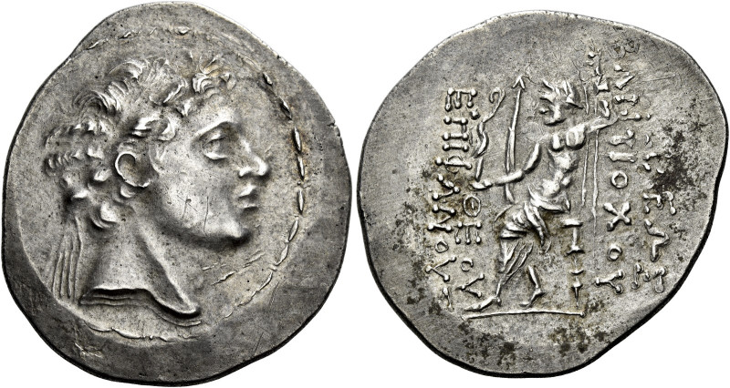 Tetradrachm, contemporary imitation, Antiochia on the Orontes circa 173-168, AR ...