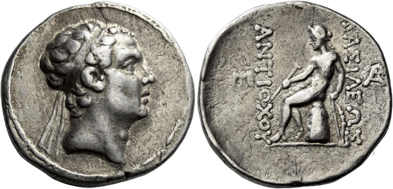 Tetradrachm, ”Antiochia on the Persian Gulf” mint circa 175-164, AR 29 mm, 16.83...
