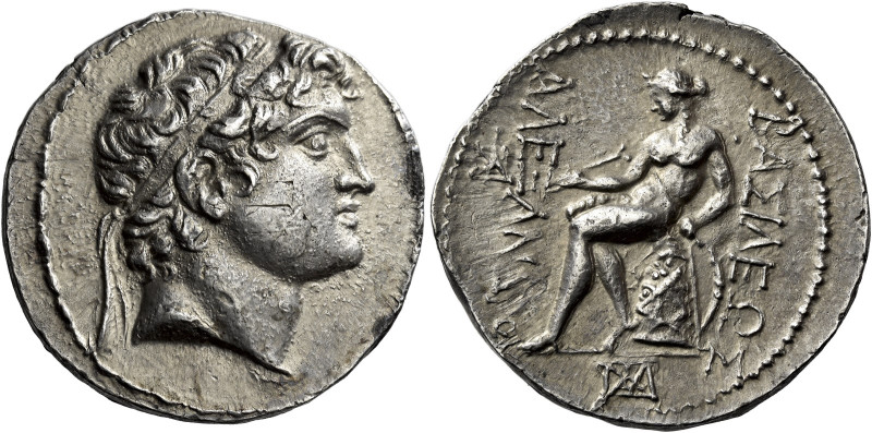 Tetradrachm, Susa circa 150-147, AR 30 mm, 16.84 g. Diademed head of Alexander I...