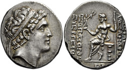 Tetradrachm, Seleucia on the Tigris circa 150-145, AR 30 mm, 16.65 g. Diademed head of Alexander I r. Fillet border. Rev. [BAΣIΛEΩΣ] – AΛEΞANΔPO[Y] – ...