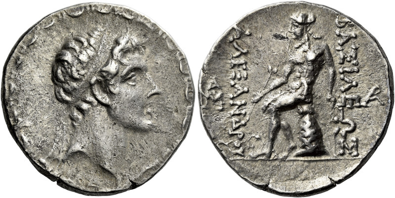 Tetradrachm, Antiochia on the Persian Gulf mint circa 150-145, AR 28 mm, 16.50 g...