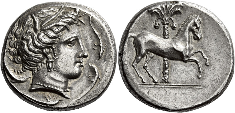 The Carthaginians in Sicily, Sardinia and North Africa 

Tetradrachm, uncertai...