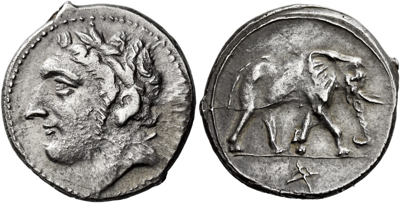 The Carthaginians in Sicily, Sardinia and North Africa

Shekel, Carthago or un...