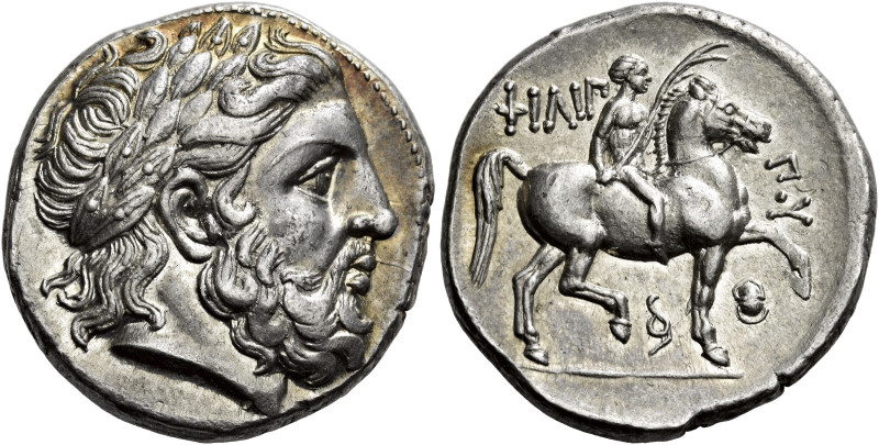 Philip II, 359 – 336 and posthumous issues 

Tetradrachm struck Philip III and...