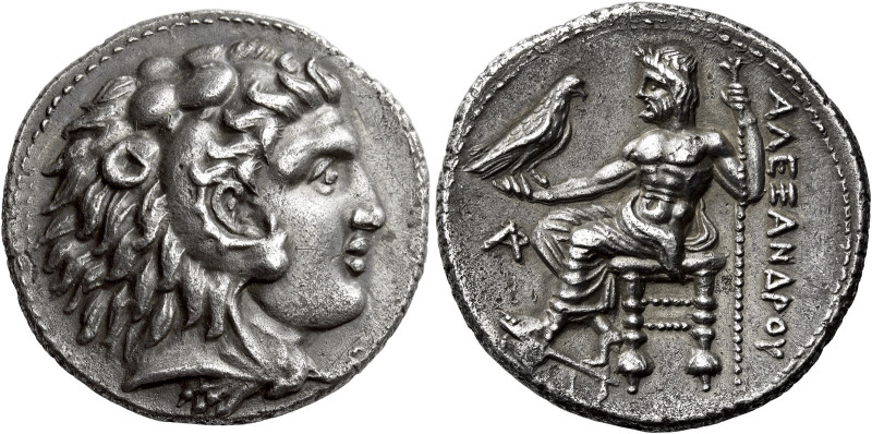 Alexander III, 336 – 323 and posthumous issues 

Tetradrachm struck under Ptol...