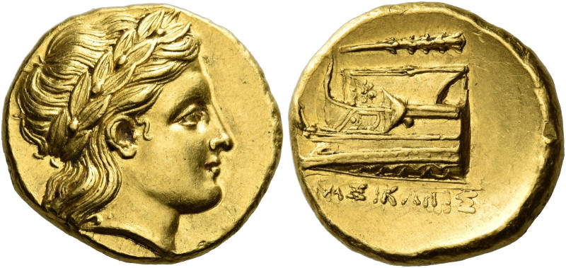 Bithynia, Cius 

Stater, magistrate Agasikles circa 340-330, AV 17 mm, 8.59 g....