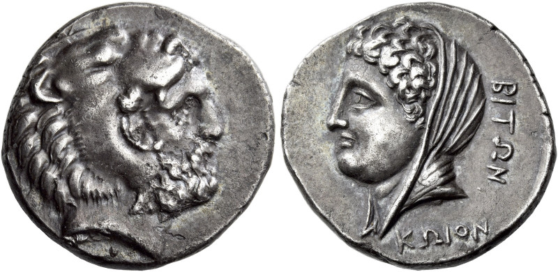 Islands off Caria, Cos 

Didrachm, magistrate Biton circa 345-340/30, AR 20 mm...