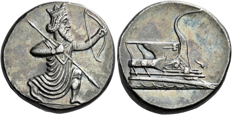 Persia, Achaemenid Empire 

time of Artaxerxes III to Darios III. Tetradrachm,...