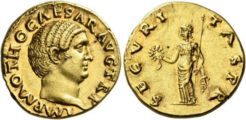 Otho, 15 January – mid April 69 

Aureus January-April 69, AV 19 mm, 7.15 g. I...