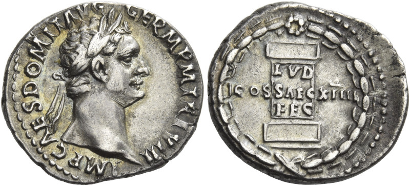 Domitian augustus, 81 – 96 

Denarius 14 September - 31 December 88, AR 19 mm,...