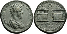 Commodus augustus, 177 – 192 

Hexassarion, Tarsus circa 177-192, Æ 32 mm, 31.02 g. ΑYΤ ΚΑΙС ΑYΡ ΚΟΜΟΔΟС СЄΒ Bust r., wearing crown and garment of t...