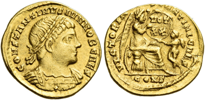 Constantine II caesar, 317-337 

½ scripula, Constantinople 336-337, ARV 15 mm...