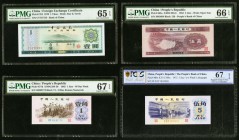 China Foreign Exchange Certificate 1 Yuan 1979 Pick FX3 PMG Gem Uncirculated 65 EPQ. China People's Republic 1; 5; 5 Jiao 1962; 1953; 1972 Pick 877d; ...