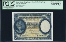 Hong Kong Hongkong & Shanghai Banking Corporation 1 Dollar 1.6.1935 Pick 172c PCGS Choice About New 58PPQ. 

HID09801242017