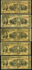 Mexico Banco de Londres y Mexico 10 Pesos 1897-1912 S234c; S234d (4) Group of 5 Fine or better. All different signature/date combinations. 

HID098012...