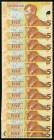 New Zealand Reserve Bank of New Zealand 5; 10 Dollars Pick 185b(15); 186b(3) Consecutive Choice Uncirculated-Uncirculated. 

HID09801242017