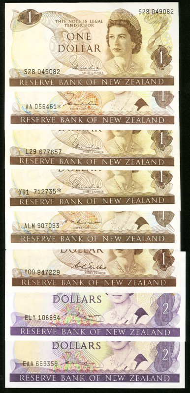 New Zealand Reserve Bank of New Zealand Group of 8 Very Fine-About Uncirculated....