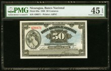 Nicaragua Banco Nacional de Nicaragua 50 Centavos 1938 Pick 89a PMG Choice Extremely Fine 45 EPQ. 

HID09801242017