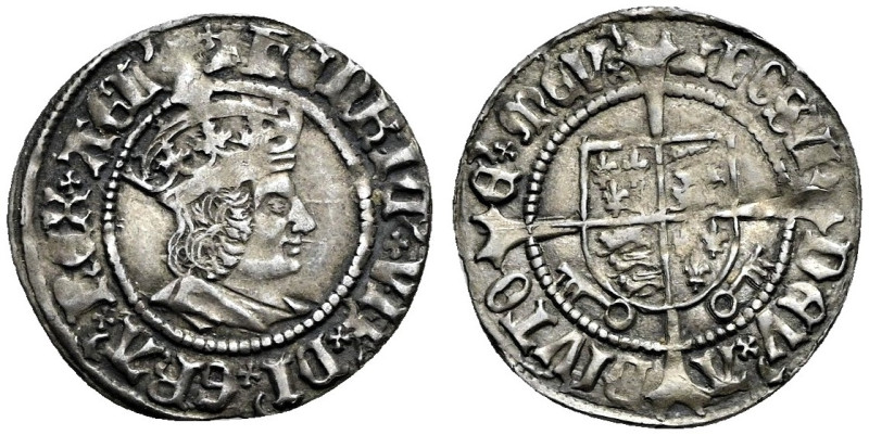 AR Halfgroat (20mm, 1.42 g, 9h). Regular profile issue. York mint; im martlet. C...