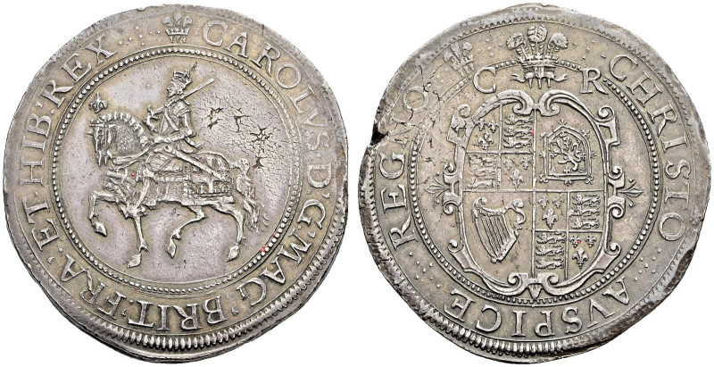 AR Crown (41mm, 29.57 g, 11h). Group II, type 2b1. London mint; im: plume. Struc...