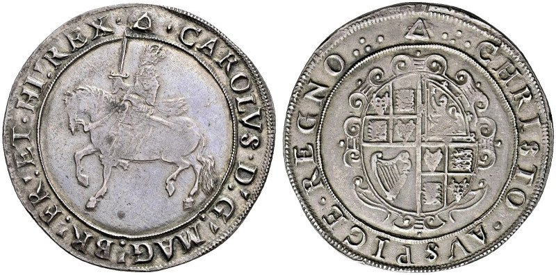 AR Crown (44mm, 29.87 g, 2h). Group III, type 3a. London mint; im: triangle (ove...