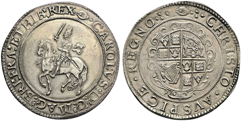 AR Crown (45mm, 30.11 g, 10h). Group IV, type 4. London mint; im: eye. Struck un...