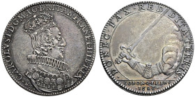 AR Medal (30mm, 9.39 g, 6h). Coronation. By N. Briot. Dated 2 February 1626. CAROLVS · I · D G · MAG · BRITAN · FRAN · ET · HIB · REX, crowned and dra...