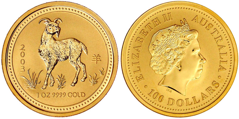 Ausländische Goldmünzen und -medaillen

Australien

Elisabeth II., 1952-2022...