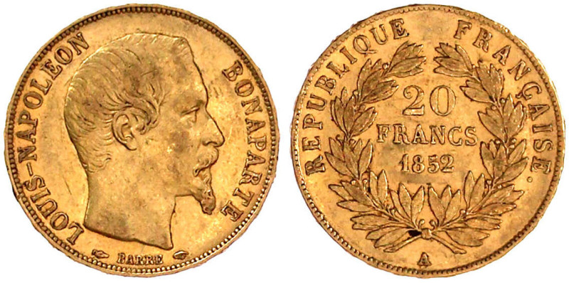 Ausländische Goldmünzen und -medaillen

Frankreich

Napoleon III., 1852-1870...
