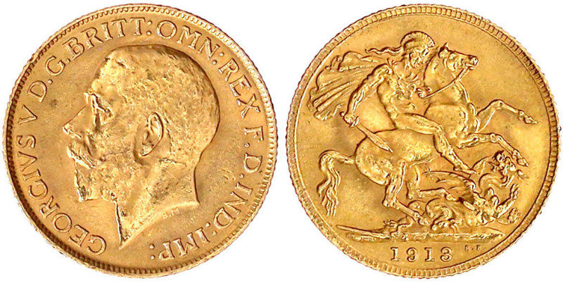 Ausländische Goldmünzen und -medaillen

Grossbritannien

Georg V., 1910-1936...