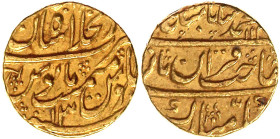 Ausländische Goldmünzen und -medaillen

Indien-Moghulreich

Muhammad Shah, 1719-1748 (AH 1131-1161)

Mohur AH 1143, Jahr 13 = 1731, Shahjahanaba...