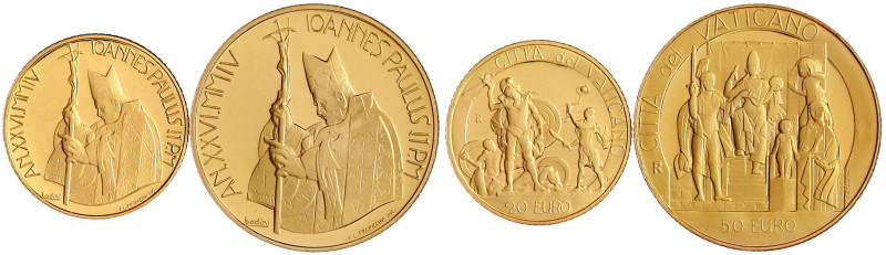 Ausländische Goldmünzen und -medaillen

Italien-Kirchenstaat

Johannes Paul ...
