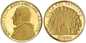 Ausländische Goldmünzen und -medaillen

Italien-Kirchenstaat

Benedikt XVI., 2005-2013

50 Euro 2007, Sakramente der christlichen Initiation - 3...