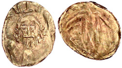 Ausländische Goldmünzen und -medaillen

Italien-Sizilien

Ruggero II., 1105-1154

Dreifacher Tari (?) o.J. Barhäuptige Büste eines bärtigen Mann...